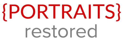 portraits restored logo